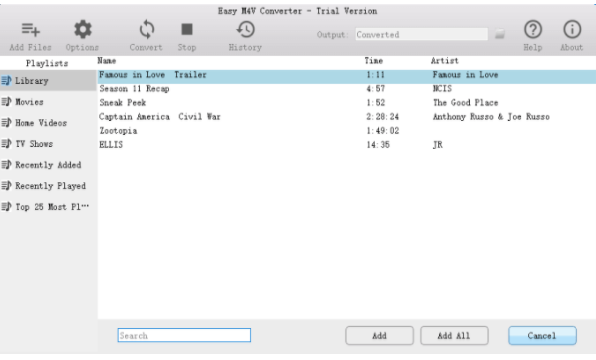 Easy m4v Converter